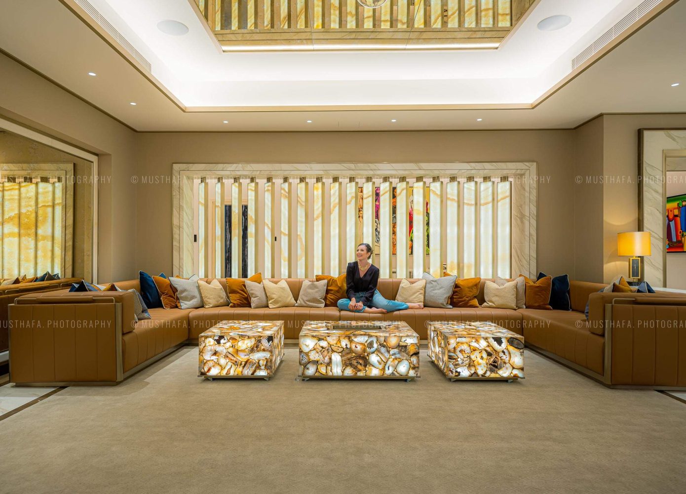 Dubai Villa Interior Photography UAE Photographer Fit Out Marble Palm Jumeirah luxurious Property 11